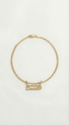 THE NAMEPLATE ANKLET