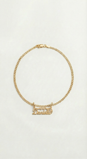 THE NAMEPLATE ANKLET