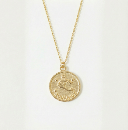 The Zodiac Medal Necklace