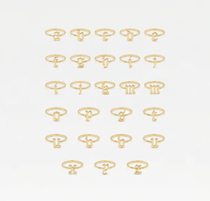 The Gothic Letter Ring