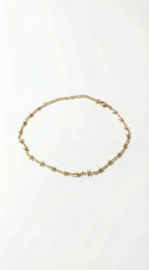 The Barb Wire Choker Danielle Guizio X The M Jewelers