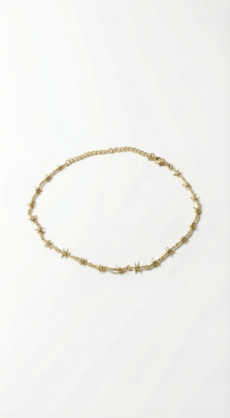 The Barb Wire Choker Danielle Guizio X The M Jewelers