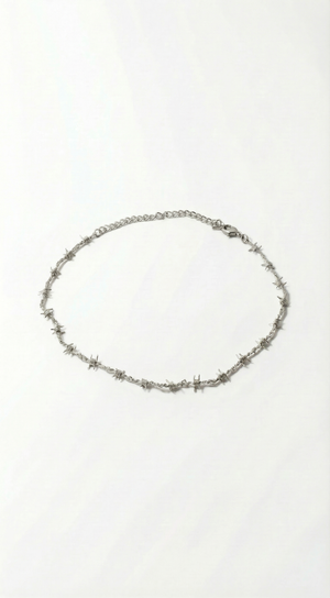 The Barb Wire Choker Danielle Guizio X The M Jewelers