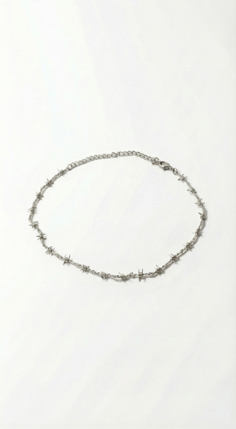 The Barb Wire Choker Danielle Guizio X The M Jewelers