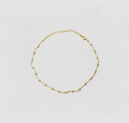 The Barb Wire Choker Danielle Guizio X The M Jewelers