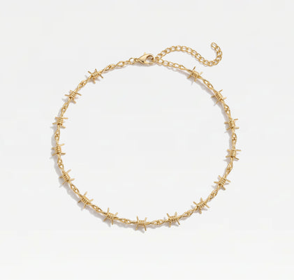 The Barb Wire Choker Danielle Guizio X The M Jewelers