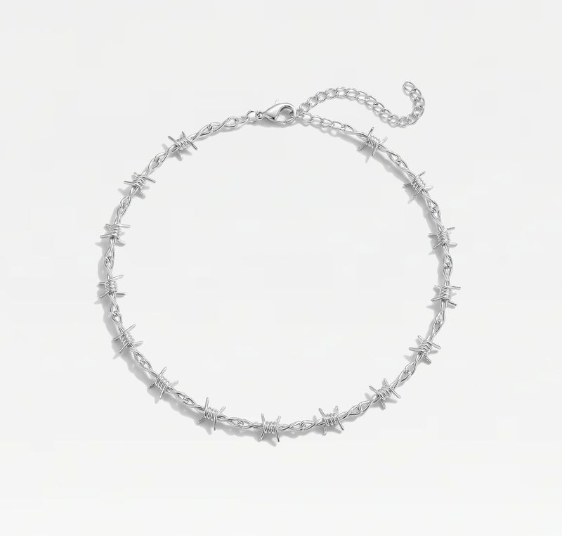 The Barb Wire Choker Danielle Guizio X The M Jewelers