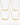 The Bridal Nameplate Necklace Bundle 4 Pack