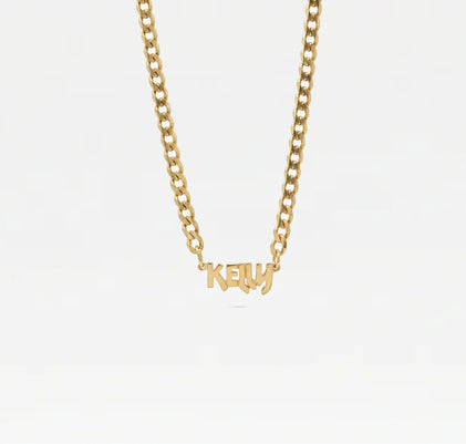 The Camden Mini Choker Nameplate