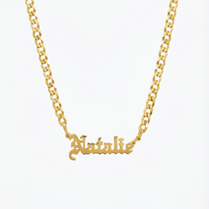 The Gothic Mini Choker Nameplate