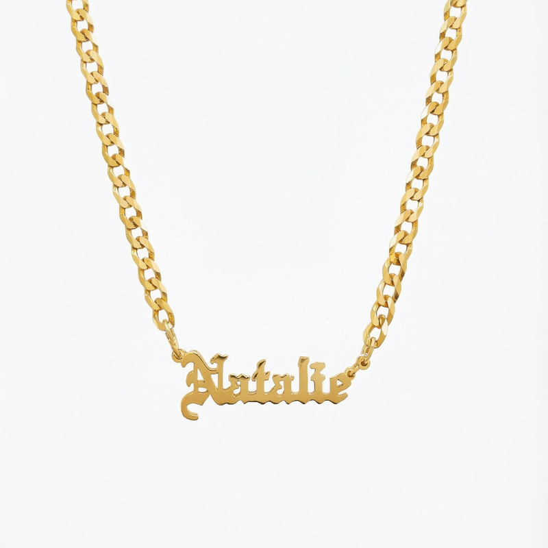 The Gothic Mini Choker Nameplate