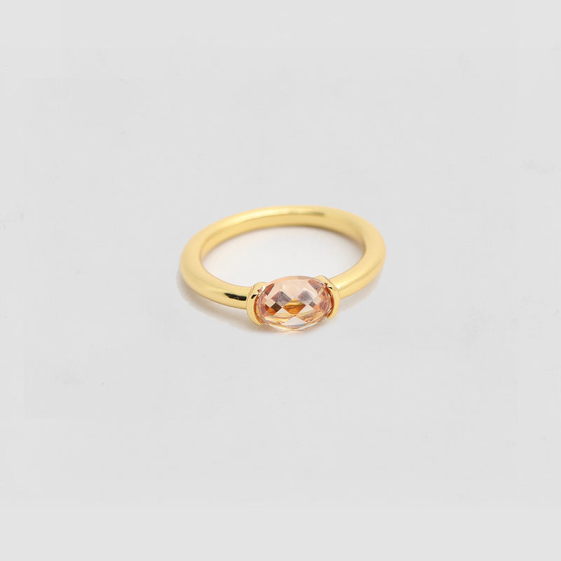 THE CITRINE STONE RING