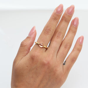 THE CITRINE STONE RING