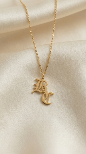 The Double Old English Pendant