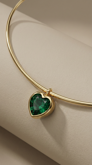 THE HEART PENDANT CHOKER