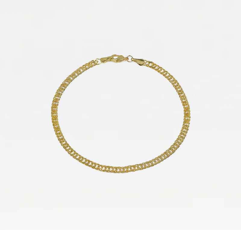 The Cuban Link Anklet