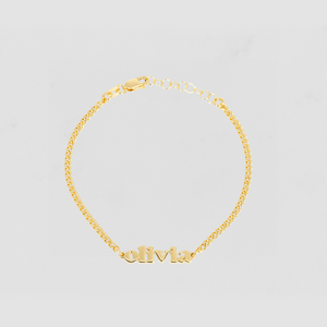 The Cuban Link Name Bracelet