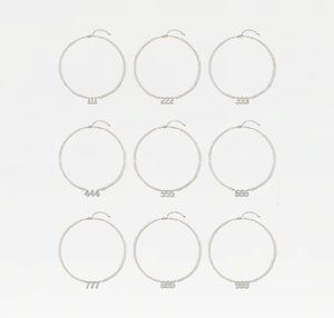 The Pearl Angel Number Necklace