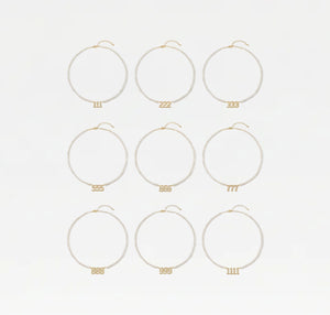 The Pearl Angel Number Necklace