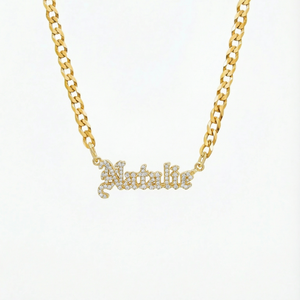 The Gothic Mini Choker Nameplate