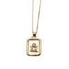THE DOUX ANGEL 10KT GOLD NECKLACE