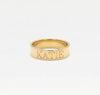 The Embossed Name Ring