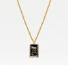 The Enamel Initial Pendant