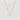 The Old English Pendant Necklace Lowercase