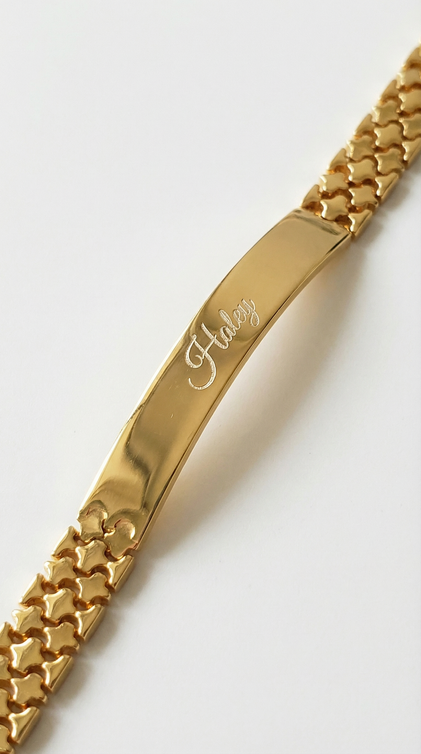 THE ENGRAVEABLE ID BRACELET