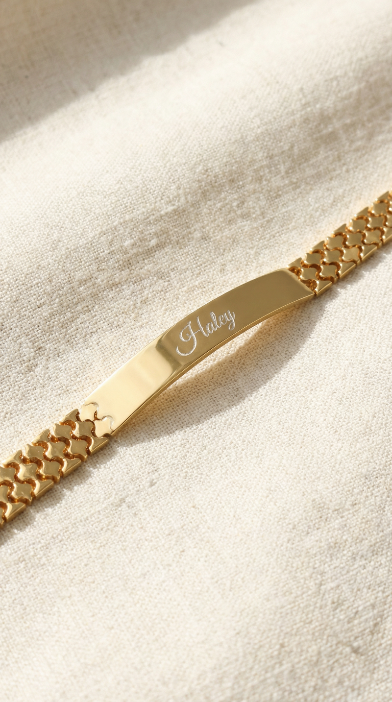 THE ENGRAVEABLE ID BRACELET