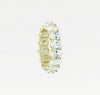 The Oval Cut Eternity Band