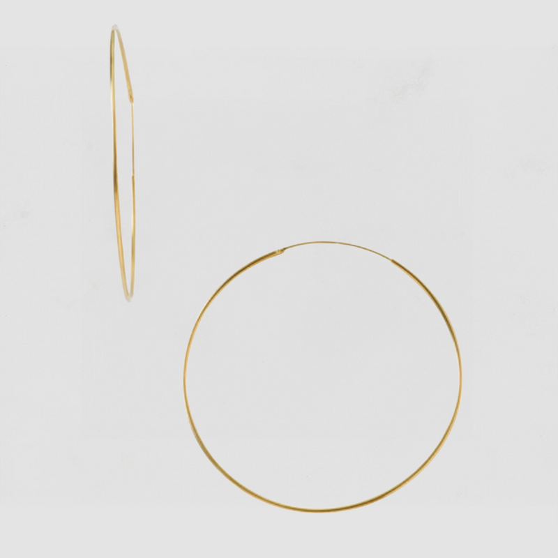 The Extra Large Thin Hoops