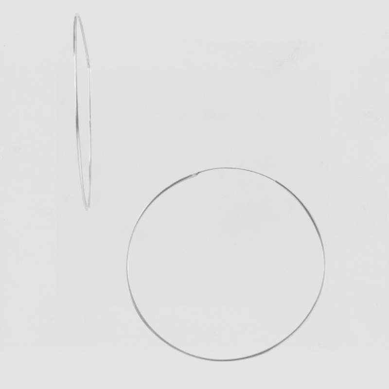 The Extra Large Thin Hoops