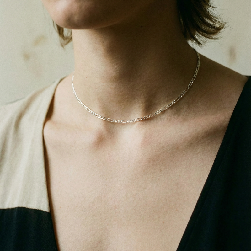 The Figaro Chain Choker