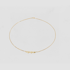 The Frame Nameplate Necklace
