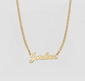 The Script Mini Choker Nameplate