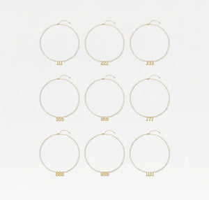 The Pearl Angel Number Necklace