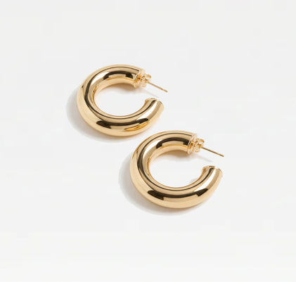 The Gold Madison Hoops