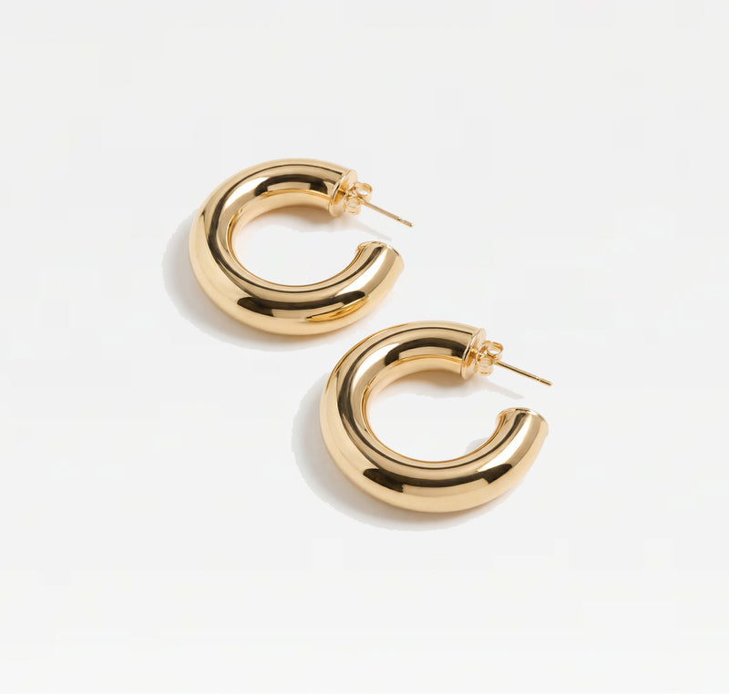 The Gold Madison Hoops