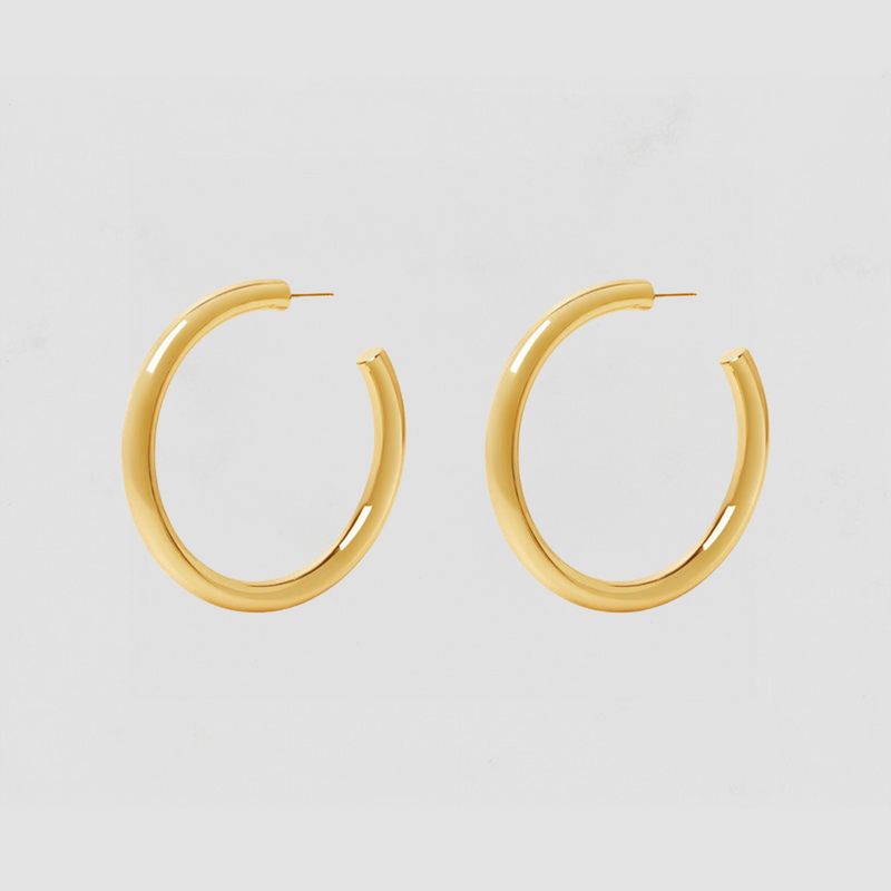 The Thick Hoop Earrings