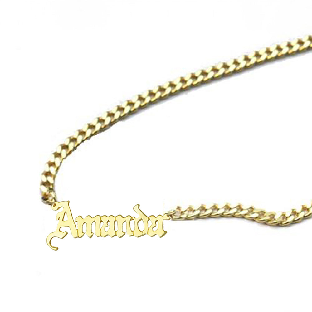 Mini 2025 nameplate choker