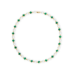The Emerald Pearl Necklace