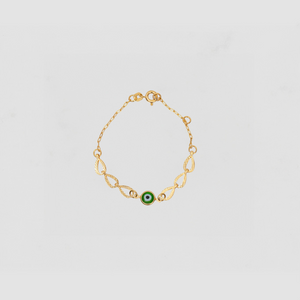 The Green Evil Eye Heirloom Bracelet