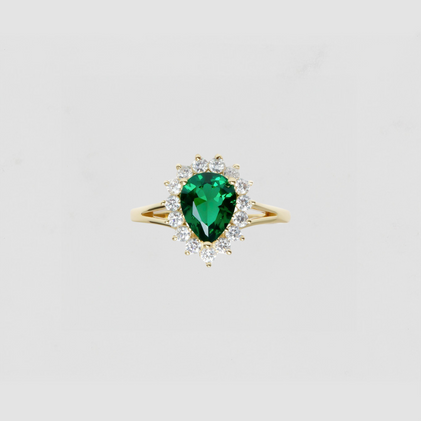 The Green Gemstone Heirloom Ring
