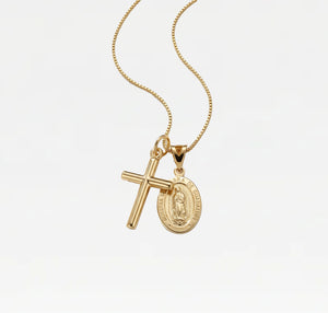The Guadalupe Cross Necklace