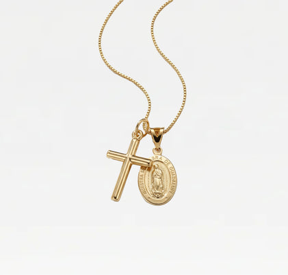 The Guadalupe Cross Necklace