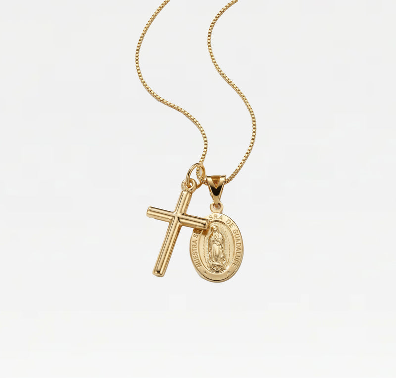 The Guadalupe Cross Necklace