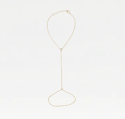 The Single Stone Hand Chain