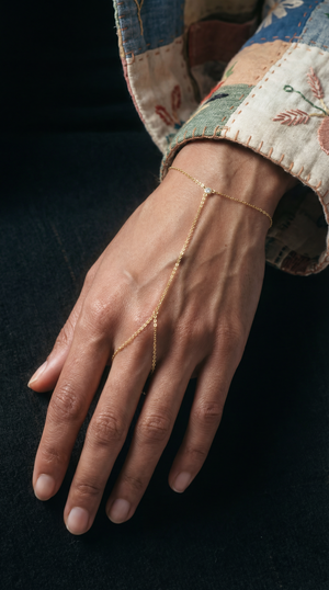 The Single Stone Hand Chain