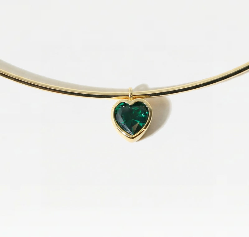 THE HEART PENDANT CHOKER